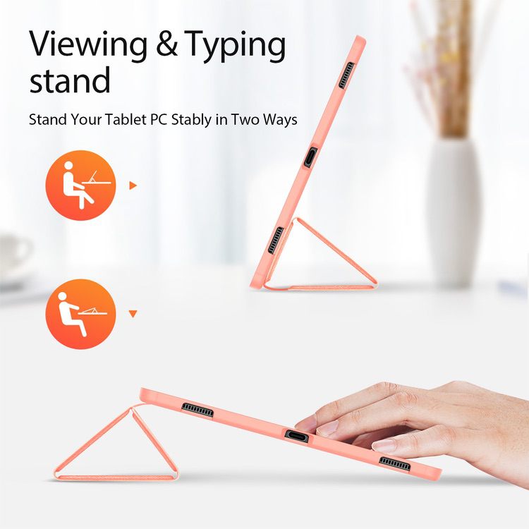 Samsung Galaxy Tab S8 Ultra Case DUX Domo With S Pen Holder - Pink
