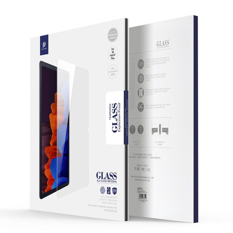 Samsung Galaxy Tab S8 Plus/S7 Plus Screen Protector Tempered Glass