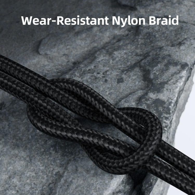 USB C To USB C Cable ACEFAST C1-03 Super Durable 60W - Black