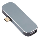 USB Hub - USB C Male to Dual USB C + Dual USB + USB 3.0 Female Adapter