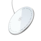 Wireless Charger 15W PROMATE Super Speed Charging - White