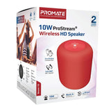 Wireless Speaker HD Bluetooth PROMATE BOOM-10 - Red