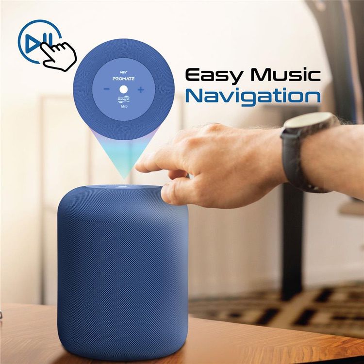Wireless Speaker HD Bluetooth PROMATE BOOM-10 - Blue