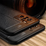 Xiaomi Redmi Note 10 4G / Note 10S Case Litchi Texture TPU - Black