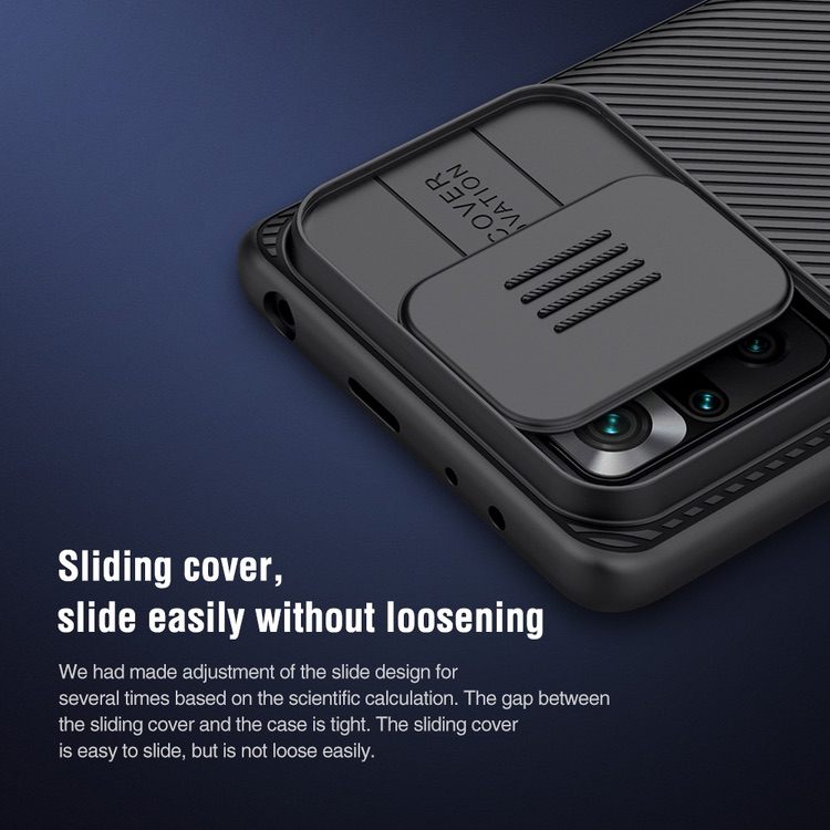 Xiaomi Redmi Note 10 Pro Case NILLKIN CamShield Pro - Blue