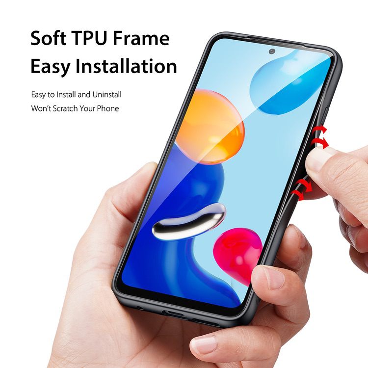 Xiaomi Redmi Note 11 4G Case DUX DUCIS Fino Series - Black