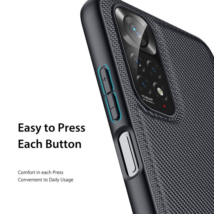 Xiaomi Redmi Note 11 4G Case DUX DUCIS Fino Series - Black
